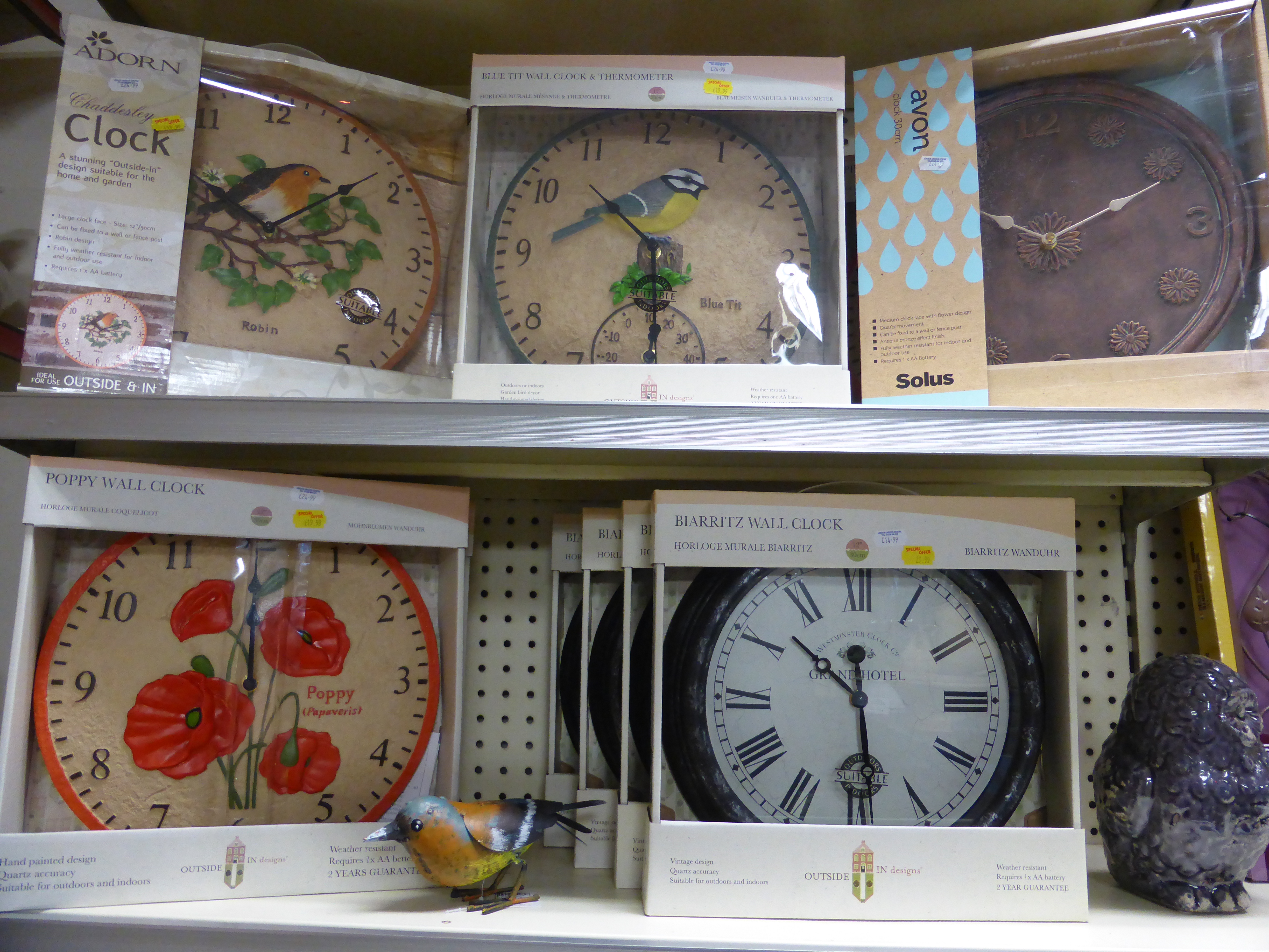 Selection of Outdoor Clocks