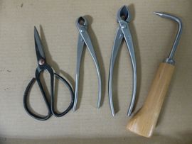 Selection of Bonsai Tools